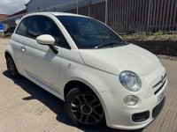 USED 2014 14 FIAT 500 1.2 S Hatchback 3dr Petrol Manual Euro 6 (s/s) (69 bhp) LOW MILEAGE*12 MONTH MOT*LOW TAX