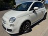 USED 2014 14 FIAT 500 1.2 S Hatchback 3dr Petrol Manual Euro 6 (s/s) (69 bhp) LOW MILEAGE*12 MONTH MOT*LOW TAX