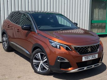 2017 PEUGEOT 3008 1.6 THP GT Line SUV 5dr Petrol EAT Euro 6 (s/s) (165 ps) £12500.00