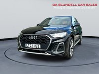 USED 2022 22 AUDI Q5 2.0 TDI 40 S line SUV 5dr Diesel S Tronic quattro Euro 6 (s/s) (204 ps) NAV+R.CAMERA+APPLE CAR PLAY