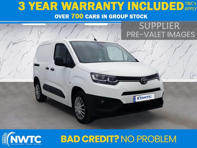 View our Toyota Proace City 1.5 BlueHDi Icon Short Panel Van 5dr Diesel Manual SWB Euro 6 (s/s) (100 bhp)