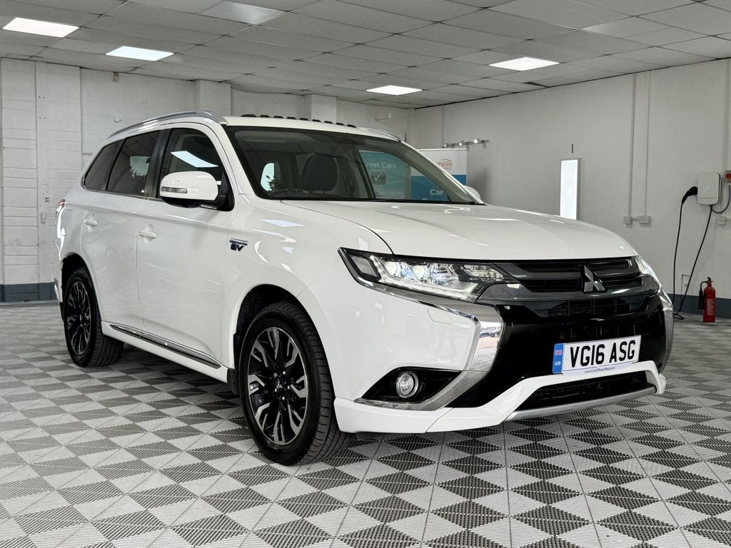USED 2016 16 MITSUBISHI OUTLANDER 2.0h 12kWh GX4h SUV 5dr Petrol Plug-in Hybrid CVT 4WD Euro 6 (s/s) (200 ps) 