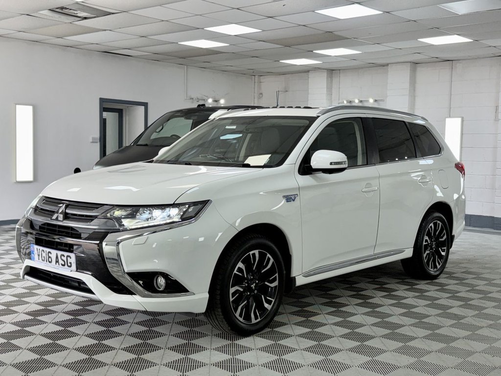 USED 2016 16 MITSUBISHI OUTLANDER 2.0h 12kWh GX4h SUV 5dr Petrol Plug-in Hybrid CVT 4WD Euro 6 (s/s) (200 ps) 