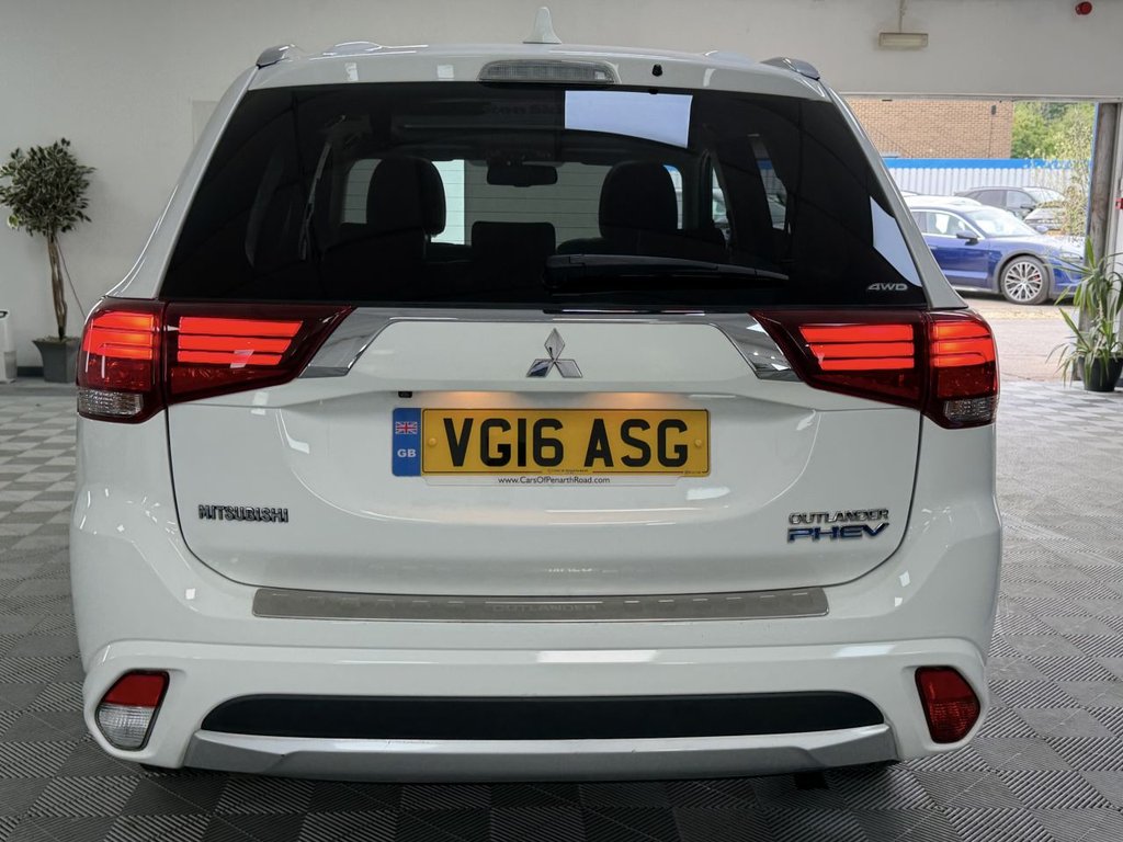 USED 2016 16 MITSUBISHI OUTLANDER 2.0h 12kWh GX4h SUV 5dr Petrol Plug-in Hybrid CVT 4WD Euro 6 (s/s) (200 ps) 