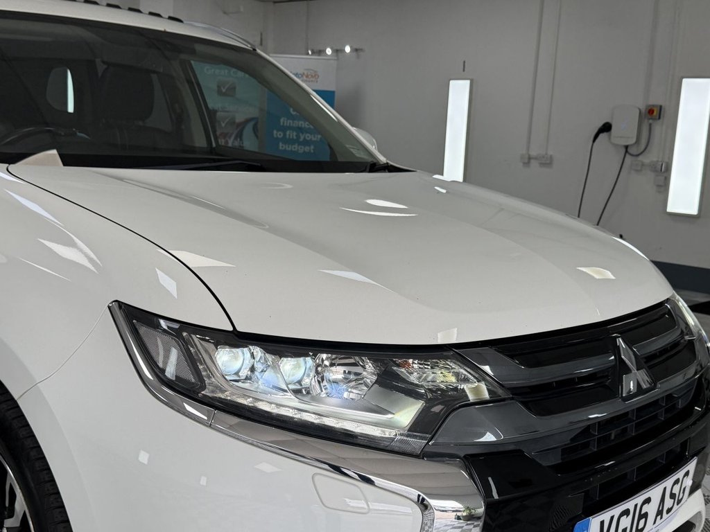 USED 2016 16 MITSUBISHI OUTLANDER 2.0h 12kWh GX4h SUV 5dr Petrol Plug-in Hybrid CVT 4WD Euro 6 (s/s) (200 ps) 