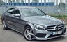 USED 2016 66 MERCEDES-BENZ C CLASS 2.1 C250d AMG Line (Premium) Saloon 4dr Diesel G-Tronic+ 4MATIC Euro 6 (s/s) (204 ps) Sat Nav/Heated seats/Pan roof