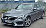 USED 2016 66 MERCEDES-BENZ C CLASS 2.1 C250d AMG Line (Premium) Saloon 4dr Diesel G-Tronic+ 4MATIC Euro 6 (s/s) (204 ps) Sat Nav/Heated seats/Pan roof