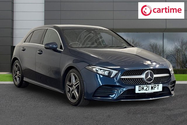 View our Mercedes-Benz A-Class 1.3 A180 AMG Line Hatchback 5dr Petrol 7G-DCT Euro 6 (s/s) (136 ps) Reverse Camera, Light And Sight Package, Seat Comfort Package, Heated Front Seats, Touchscreen