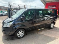 USED 2015 15 FORD TOURNEO CUSTOM 300 2.2 TDCi 125 LIMITED 9 Seater LWB - ONE OWNER + ONLY 42000 MILES ONE OWNER + ONLY 42000 MILES