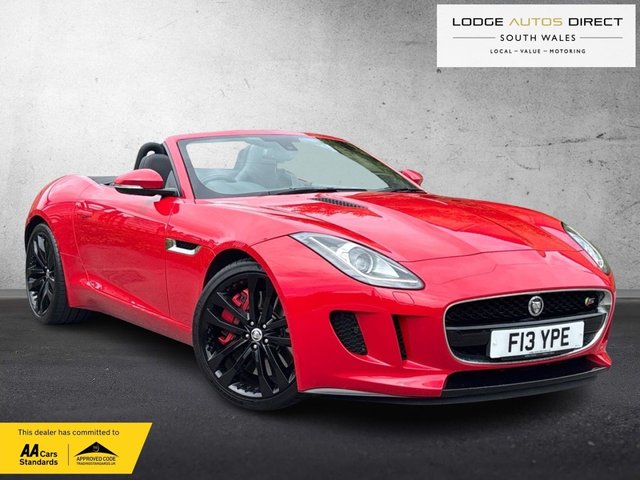 View our Jaguar F-Type 3.0 V6 S Convertible 2dr Petrol Auto Euro 5 (s/s) (380 ps)