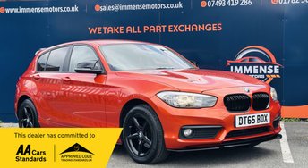 2016 BMW 1 SERIES 1.5 116d SE Hatchback 5dr Diesel Manual Euro 6 (s/s) (116 ps) &pound;5495.00