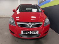 USED 2012 12 VAUXHALL ZAFIRA 1.6 16V Exclusiv MPV 5dr Petrol Manual Euro 5 (115 ps) **ONE OWNER**FULL HISTORY**