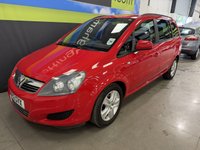 USED 2012 12 VAUXHALL ZAFIRA 1.6 16V Exclusiv MPV 5dr Petrol Manual Euro 5 (115 ps) **ONE OWNER**FULL HISTORY**