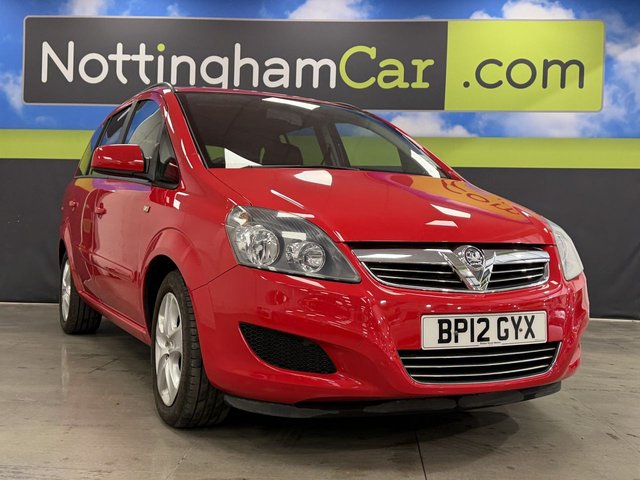 View our Vauxhall Zafira 1.6 16V Exclusiv MPV 5dr Petrol Manual Euro 5 (115 ps)