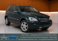 USED 2006 06 MERCEDES-BENZ M CLASS 3.0 ML320 CDI SE SUV 5dr Diesel 7G-Tronic (249 g/km, 221 bhp) ANDRADITE GREEN | 1 OWNER | V6