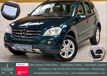 2006 MERCEDES-BENZ M-CLASS 3.0 ML320 CDI SE SUV 5dr Diesel 7G-Tronic (249 g/km, 221 bhp) &pound;6900.00