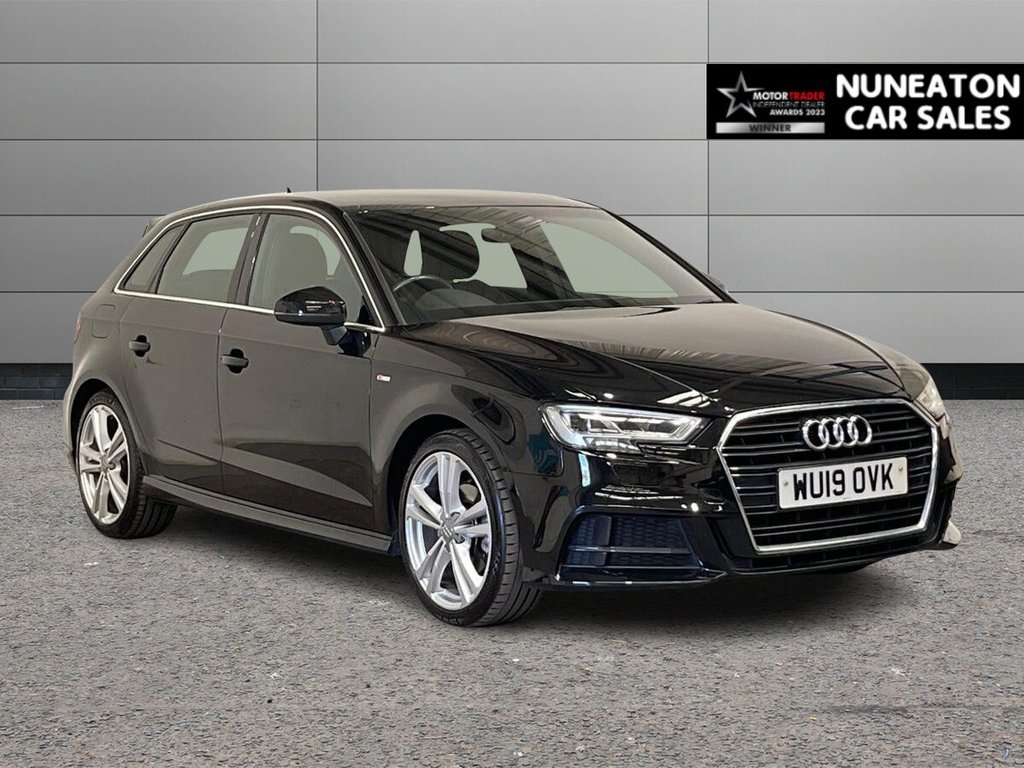 USED 2019 19 AUDI A3 1.5 TFSI CoD 35 S line Sportback 5dr Petrol Manual Euro 6 (s/s) (150 ps) Driver Modes