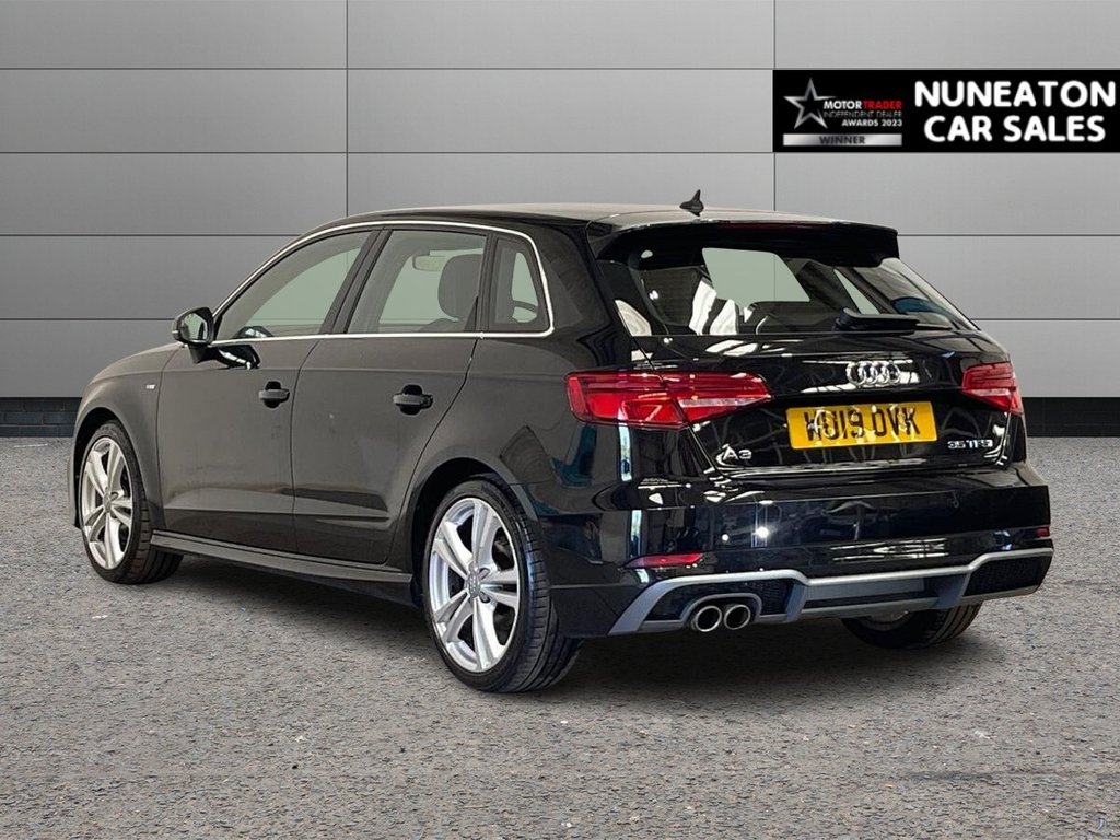 USED 2019 19 AUDI A3 1.5 TFSI CoD 35 S line Sportback 5dr Petrol Manual Euro 6 (s/s) (150 ps) Driver Modes