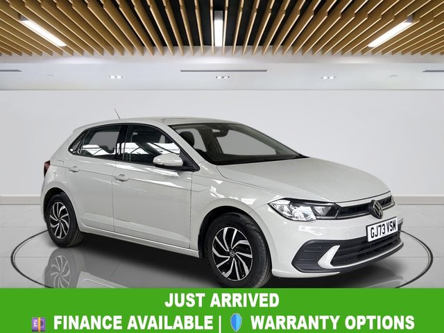 2023 73 VOLKSWAGEN POLO 1.0 TSI Life Hatchback 5dr Petrol Manual Euro 6 (s/s) (95 ps) Bluetooth | Climate Control