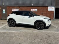 USED 2021 71 NISSAN JUKE 1.0 DIG-T Tekna+ SUV 5dr Petrol DCT Auto Euro 6 (s/s) (117 ps) Storm White - &pound;170 Extra