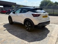 USED 2021 71 NISSAN JUKE 1.0 DIG-T Tekna+ SUV 5dr Petrol DCT Auto Euro 6 (s/s) (117 ps) Storm White - &pound;170 Extra
