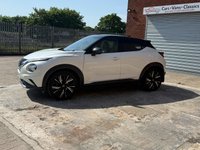 USED 2021 71 NISSAN JUKE 1.0 DIG-T Tekna+ SUV 5dr Petrol DCT Auto Euro 6 (s/s) (117 ps) Storm White - &pound;170 Extra