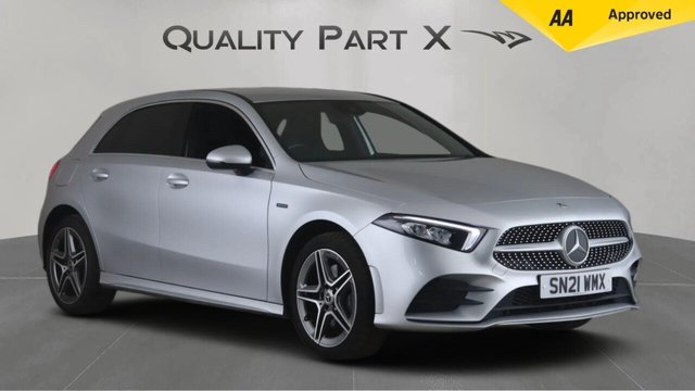 View our Mercedes-Benz A Class 1.3 A250e 15.6kWh AMG Line 8G-DCT Euro 6 (s/s) 5dr