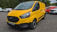 USED 2022 22 FORD TRANSIT CUSTOM L1 H1 Tdci 130 PS SWB 340 Leader With Air Conditioning, Electric Pack, Rear Racking, Tailgate, Power Heated Mirrors, Speed Limited 70 MPH finished in 