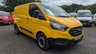 USED 2022 22 FORD TRANSIT CUSTOM L1 H1 Tdci 130 PS SWB 340 Leader With Air Conditioning, Electric Pack, Rear Racking, Tailgate, Power Heated Mirrors, Speed Limited 70 MPH finished in 