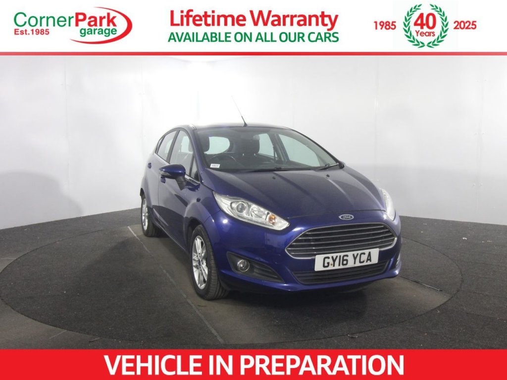 USED 2016 16 FORD FIESTA 1.0T EcoBoost Zetec Hatchback 5dr Petrol Manual Euro 6 (s/s) (100 ps) 