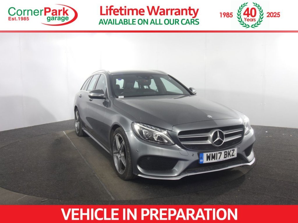 USED 2017 17 MERCEDES-BENZ C-CLASS 2.1 C220d AMG Line Estate 5dr Diesel G-Tronic+ Euro 6 (s/s) (170 ps) 