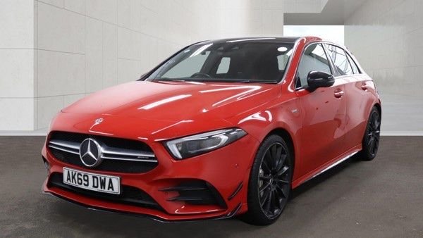 USED 2019 69 MERCEDES-BENZ A CLASS 2.0 A35 AMG (Premium Plus) Hatchback 5dr Petrol SpdS DCT 4MATIC Euro 6 (s/s) (306 ps) 