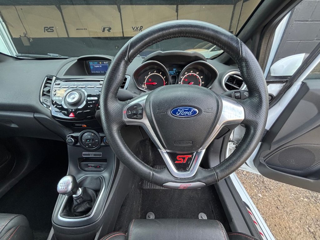 USED 2013 13 FORD FIESTA 1.6T EcoBoost ST-2 Hatchback 3dr Petrol Manual Euro 5 (182 ps) 