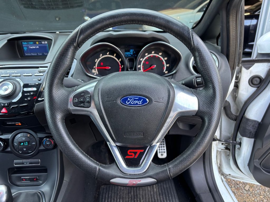 USED 2013 13 FORD FIESTA 1.6T EcoBoost ST-2 Hatchback 3dr Petrol Manual Euro 5 (182 ps) 