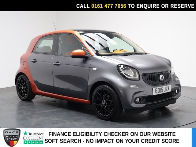 View our Smart Forfour 1.0 Edition 1 Hatchback 5dr Petrol Manual Euro 6 (s/s) (71 ps)