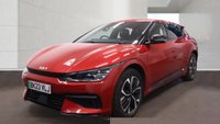 USED 2023 23 KIA EV6 77.4kWh GT-Line Hatchback 5dr Electric Auto (225 bhp)+2 KEYS+1 OWNER FROM NEW+MEDIA+HISTORY+HALF LEATHER SEATS+CLIMATE+PRIVACY+PARK CONTROL+DIGITAL DASH+19