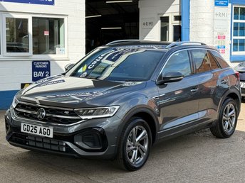 2025 VOLKSWAGEN T-ROC 1.5 TSI R-Line SUV 5dr Petrol Manual Euro 6 (s/s) (150 ps) &pound;24995.00