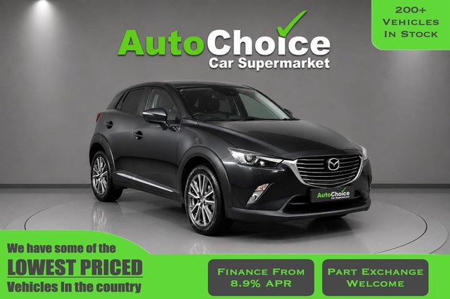 View our Mazda CX-3 range