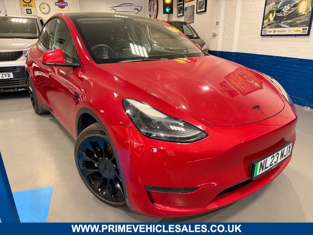 View our Tesla Model Y (Dual Motor) Long Range SUV 5dr Auto 4WDE 
