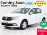 USED 2019 19 DACIA SANDERO 0.9 TCe Comfort Hatchback 5dr Petrol Manual Euro 6 (s/s) (90 ps) F/S/H - 2 Keys - BTooth - LEZ