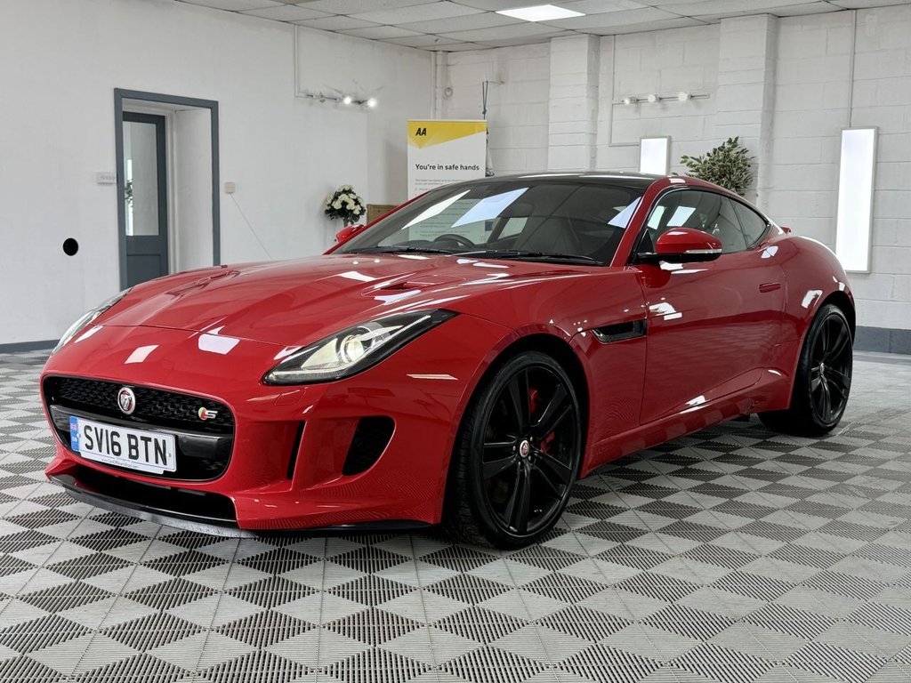 USED 2016 16 JAGUAR F-TYPE 3.0 V6 S Coupe 2dr Petrol Auto AWD Euro 6 (s/s) (380 ps) 