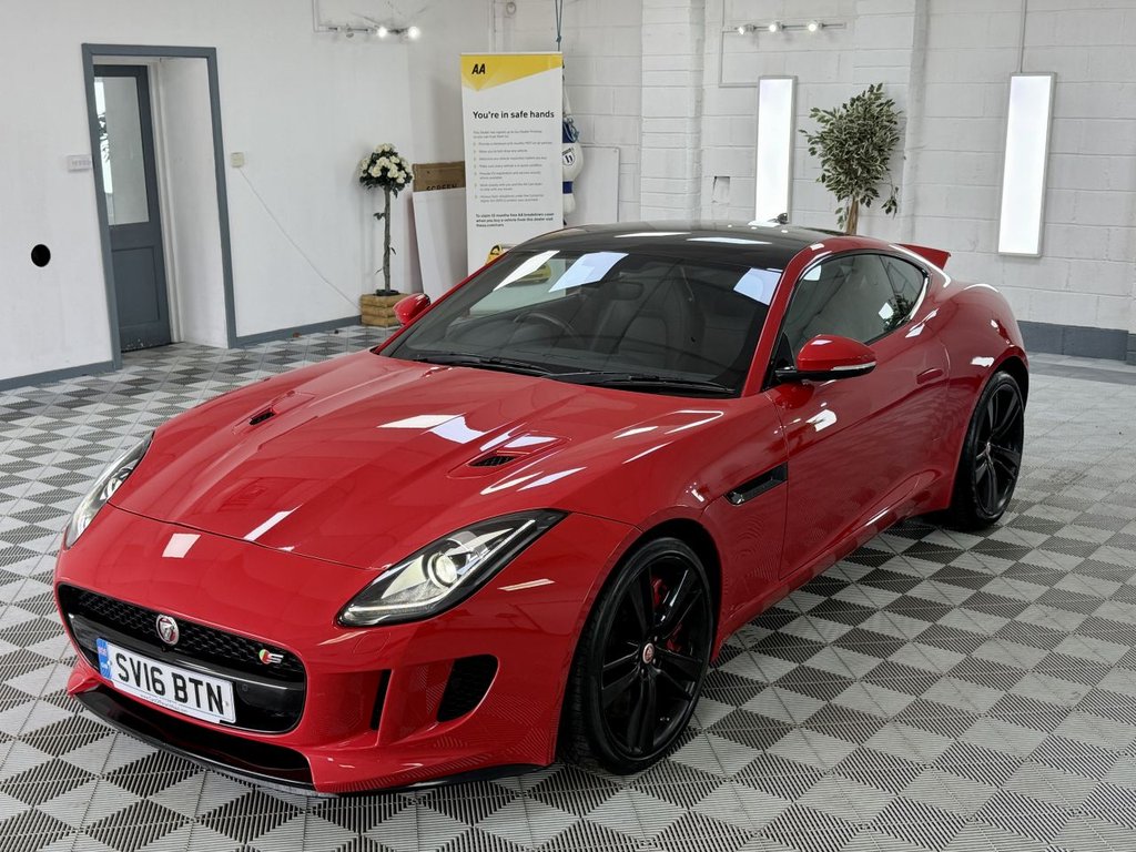 USED 2016 16 JAGUAR F-TYPE 3.0 V6 S Coupe 2dr Petrol Auto AWD Euro 6 (s/s) (380 ps) 