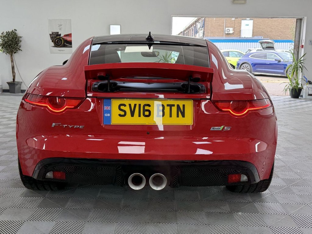 USED 2016 16 JAGUAR F-TYPE 3.0 V6 S Coupe 2dr Petrol Auto AWD Euro 6 (s/s) (380 ps) 