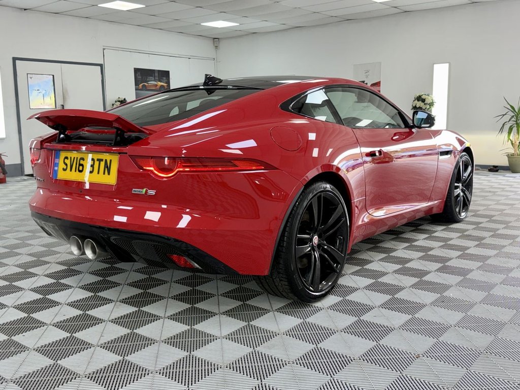 USED 2016 16 JAGUAR F-TYPE 3.0 V6 S Coupe 2dr Petrol Auto AWD Euro 6 (s/s) (380 ps) 