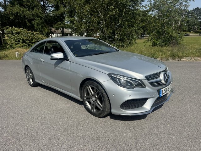 View our Mercedes-Benz E Class 2.1 E220d BlueTEC AMG Line Coupe 2dr Diesel G-Tronic+ Euro 6 (s/s) (177 ps)