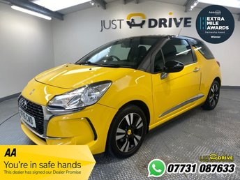 2016 DS AUTOMOBILES DS 3 1.2 PureTech Chic Hatchback 3dr Petrol Manual Euro 6 (82 ps) &pound;5994.00