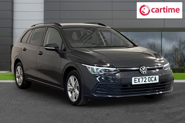 View our Volkswagen Golf 1.5 TSI Life Estate 5dr Petrol Manual Euro 6 (s/s) (130 ps) Multifunction Camera, Front / Rear Parking Sensors, App Connect, Discover Navigation, 16In Alloys
