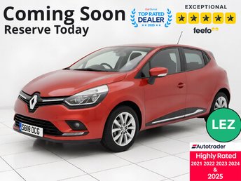 2018 RENAULT CLIO 1.2 16V Dynamique Nav Hatchback 5dr Petrol Manual Euro 6 (75 ps) &pound;7195.00