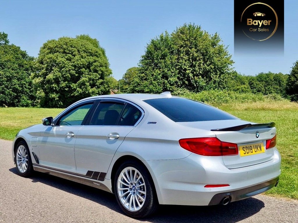 USED 2018 18 BMW 5 SERIES 2.0 530e 9.2kWh SE Saloon 4dr Petrol Plug-in Hybrid Auto Euro 6 (s/s) (252 ps) FINANCE AVAILABLE