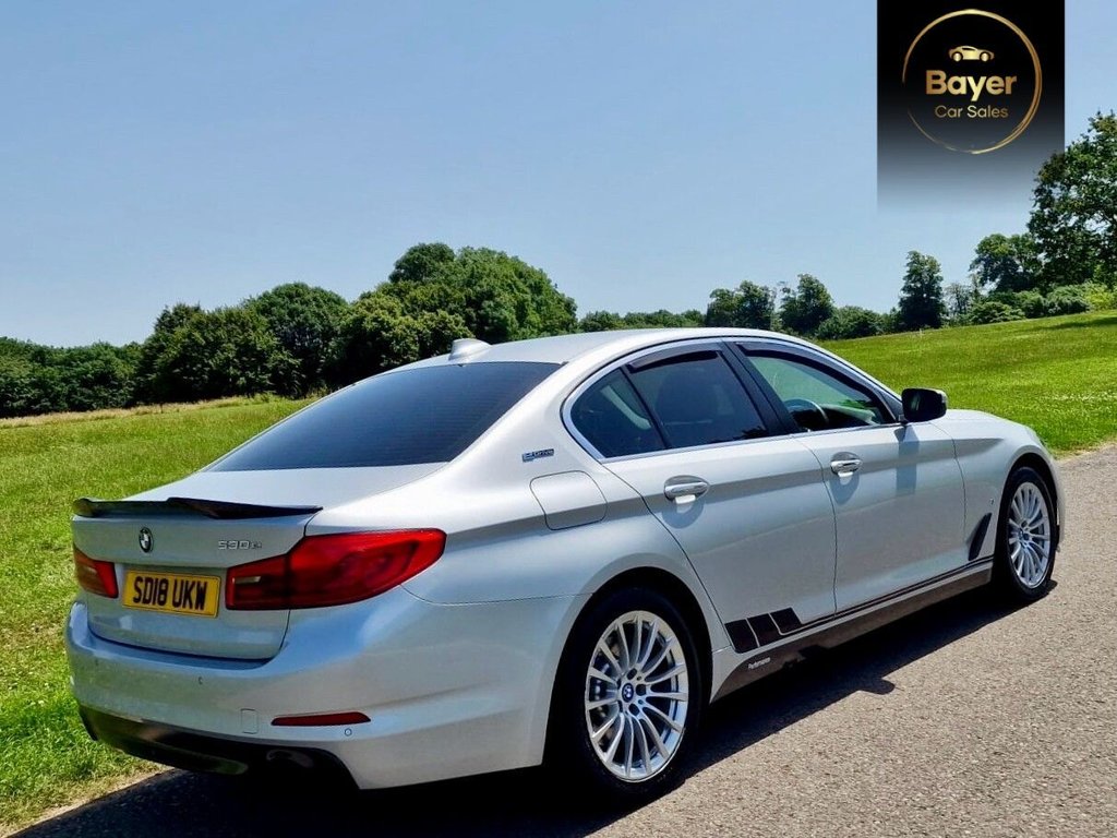 USED 2018 18 BMW 5 SERIES 2.0 530e 9.2kWh SE Saloon 4dr Petrol Plug-in Hybrid Auto Euro 6 (s/s) (252 ps) FINANCE AVAILABLE